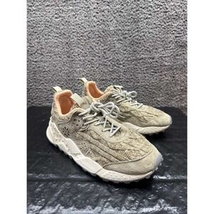 NWOT Flower Mountain Kotetsu Lace Up Sneakers Multicolor FM36063 Men Size 8.5 US